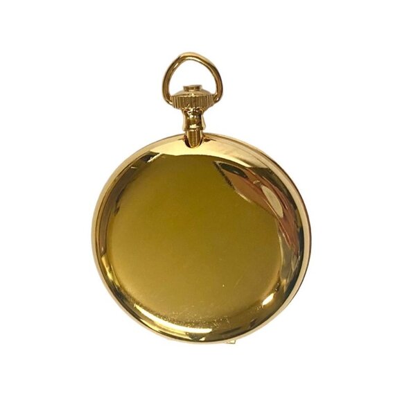 Vintage Gold Plated Pocketwatch Case Locket Shield Crest A La Carte - Picture 6 of 10